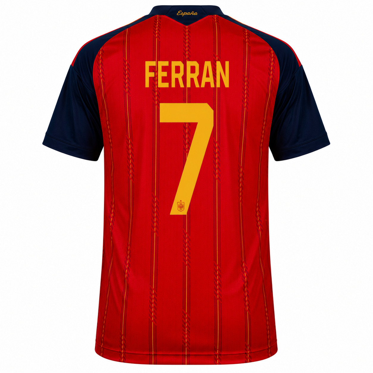 Jersey Spain 2026 World Cup I Home Fan - Ferran #7