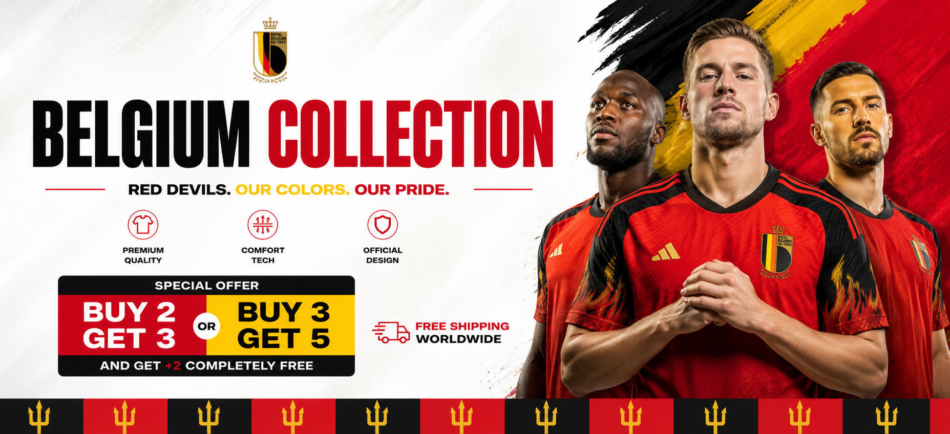 Belgium collection banner desktop