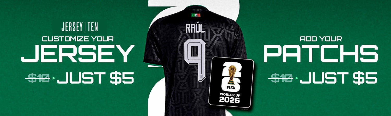 Customize your Mexico jersey - Jersey Ten
