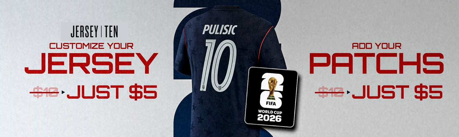 Customize your USA jersey - Jersey Ten